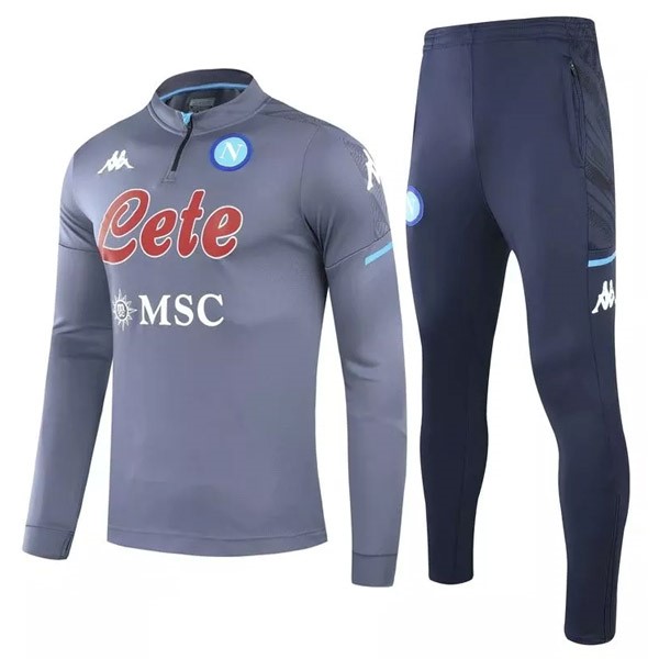 Survetement Football Naples 2021-22 Gris